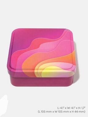 Decorative Storage Tin - Sunset BNIB